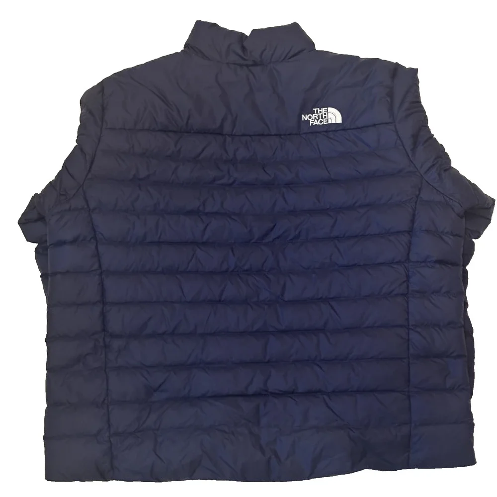 THE NORTH FACE MEN'S PUFFER JACKET NAVY 2XL